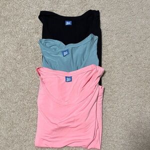 Soft Comfort Women's Short Sleeve Tees - Black, Blue, Pink